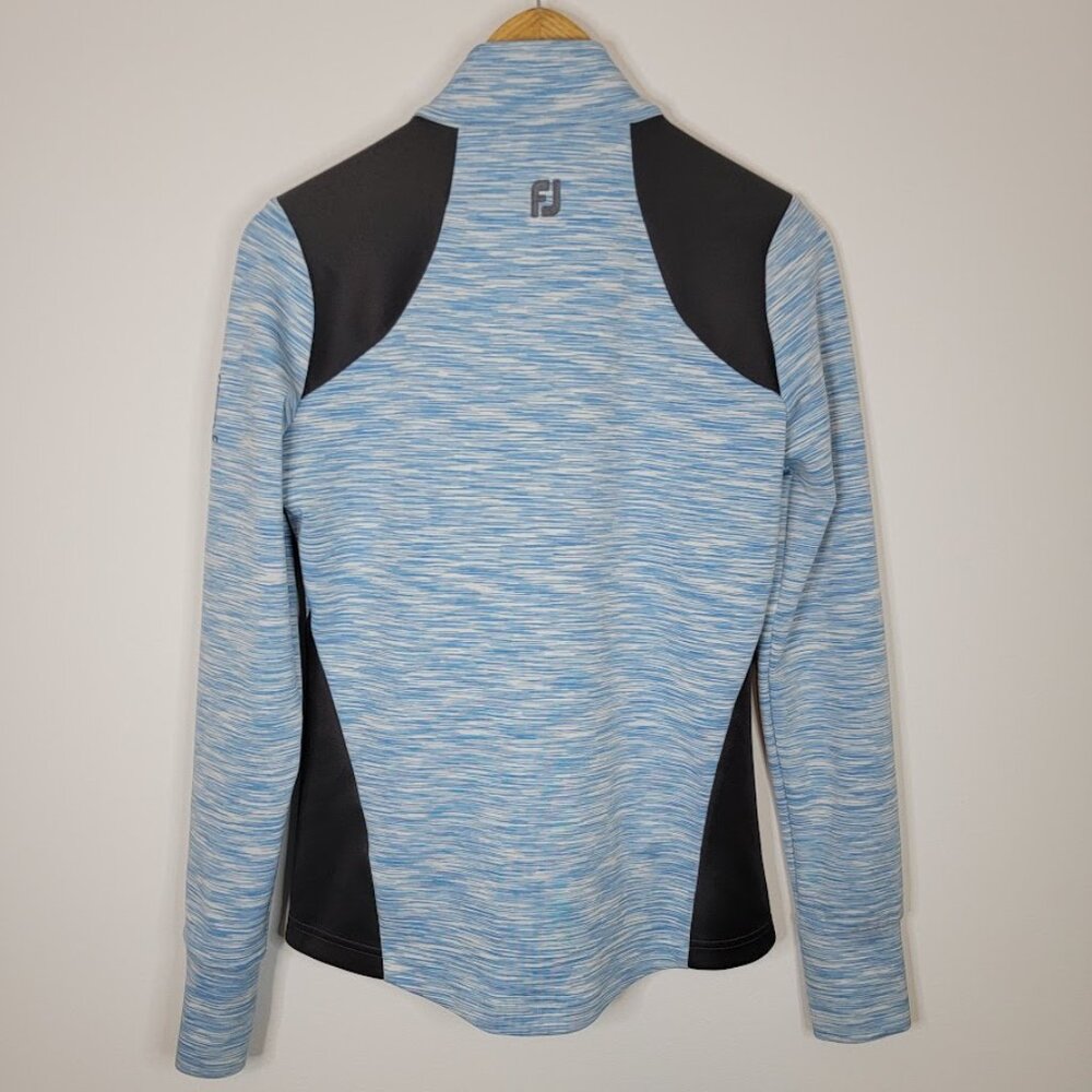 Footjoy FJ Womens Blue Performance Full Zip Golf Jacket Size Small Active Sporty - Picture 5 of 13